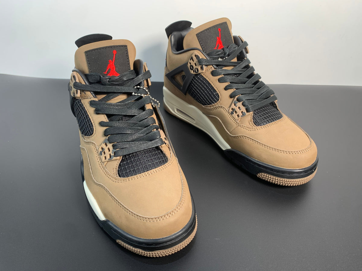 Travis Scott x Air Jordan 4 Olive Cactus Jack - Angle View 7