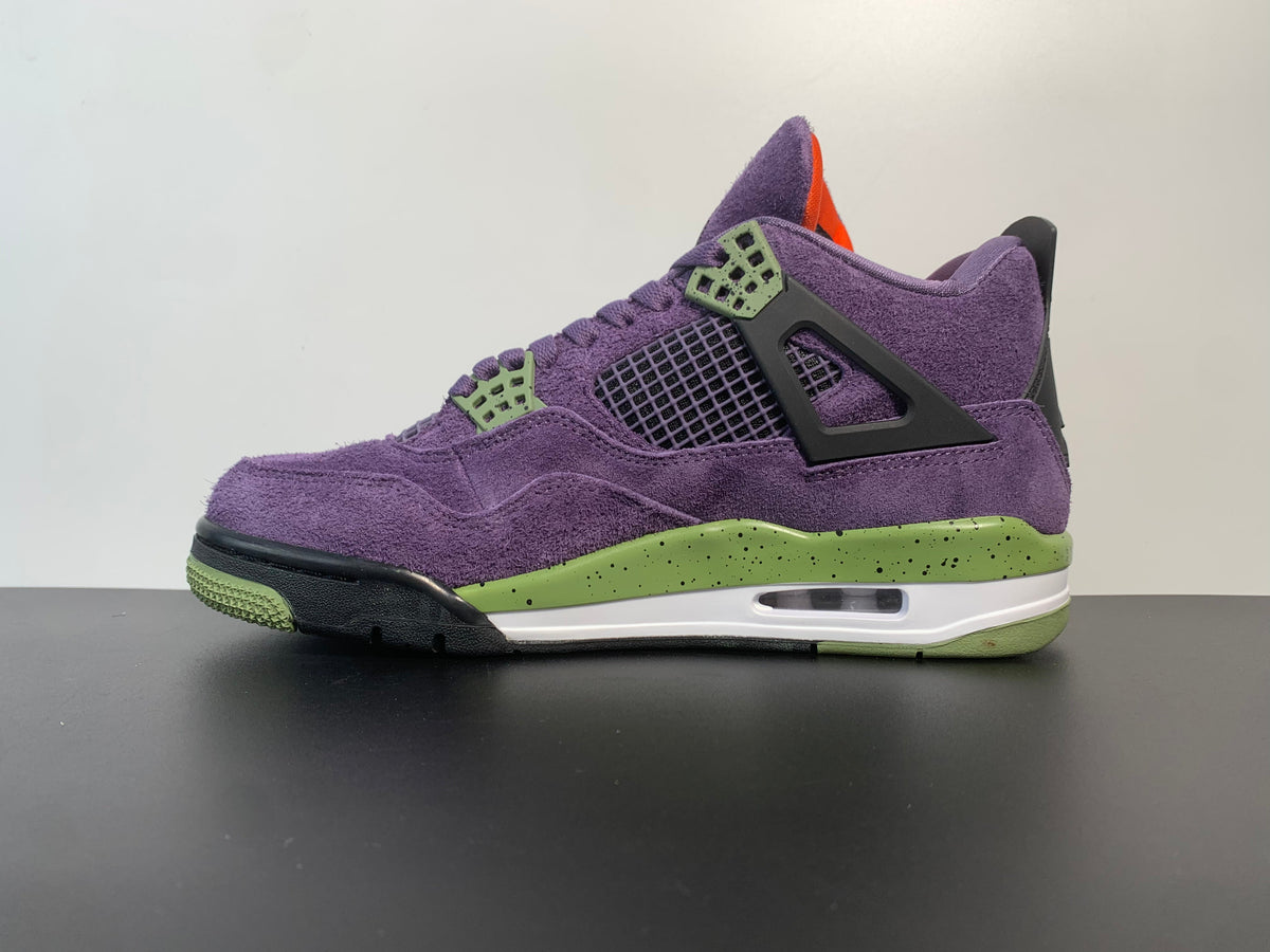 Air Jordan 4 Retro Canyon Purple AQ9129-500 - Angle View 2
