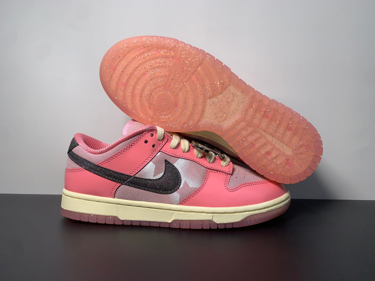 NK Dunk SB Low Hot Punch and Pink Foam FN8927-621 - View 8