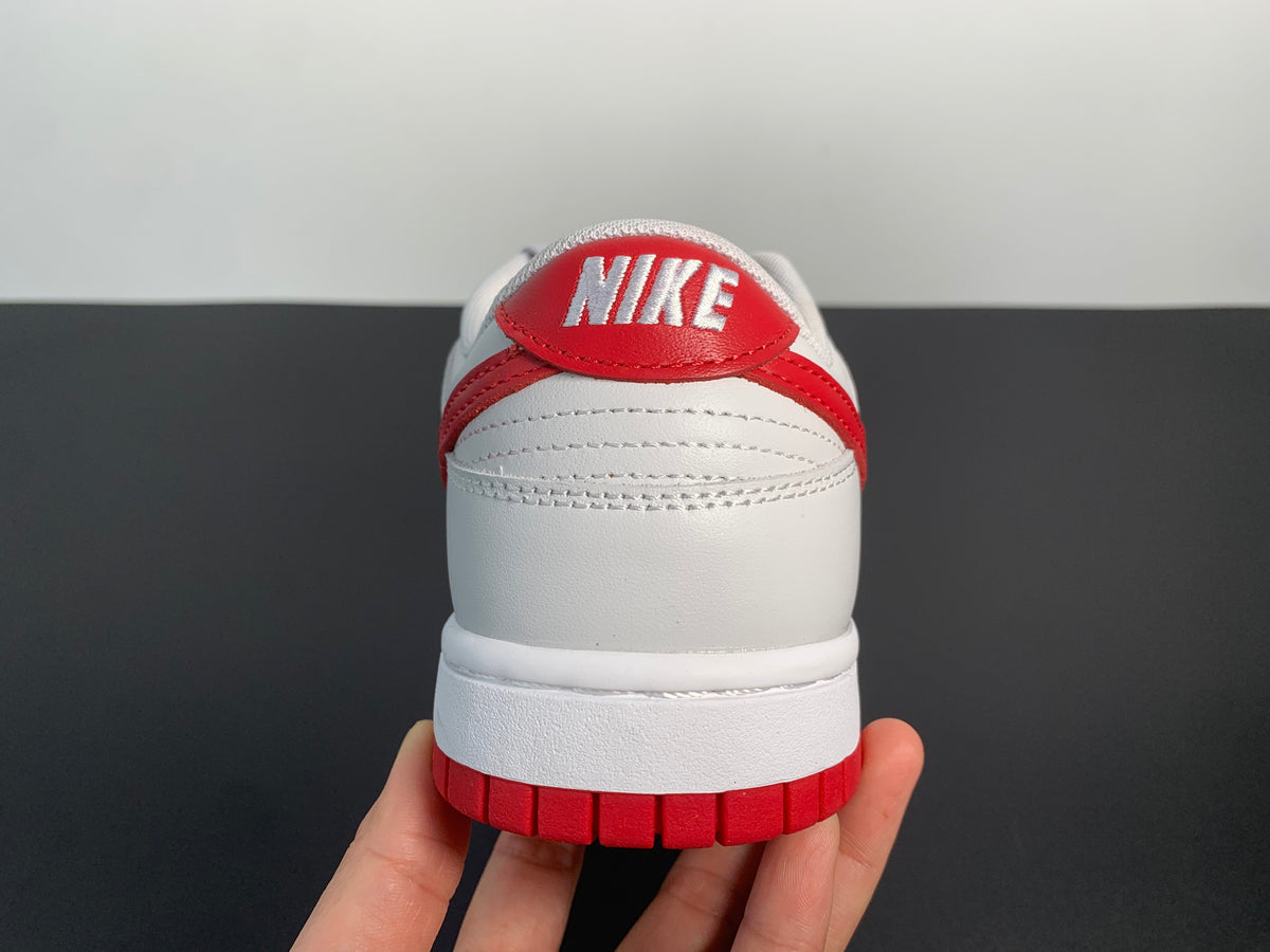 Nike Dunk Low “Vast Grey Varsity Red” FJ0832-011 - View 5