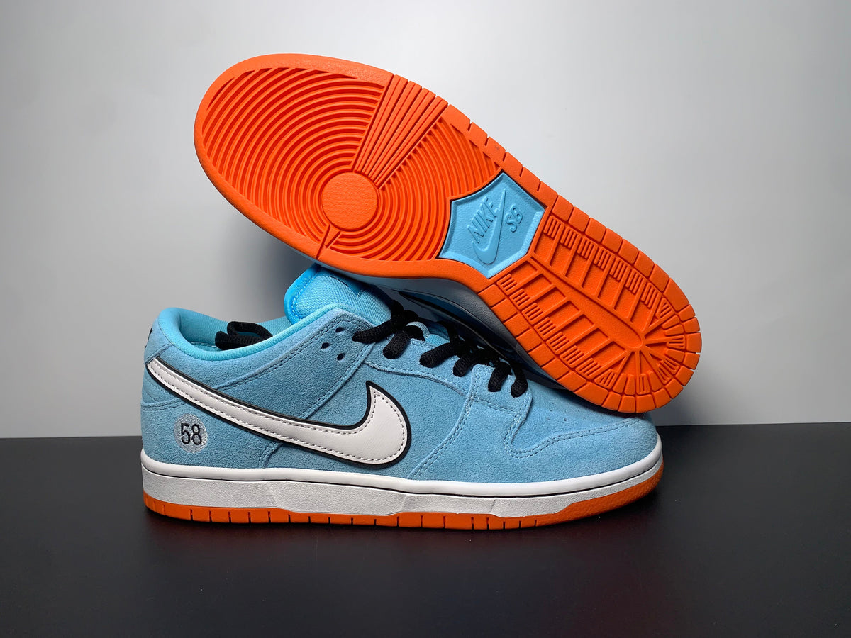 NK SB Dunk Low  Blue Chill - View 8