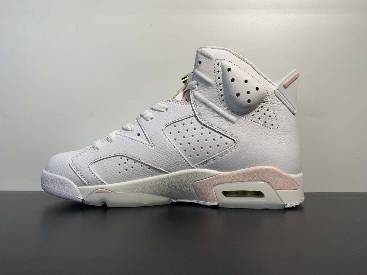 Air Jordan 6 WMNS “Gold Hoops”DH9696-100 - Angle View 2