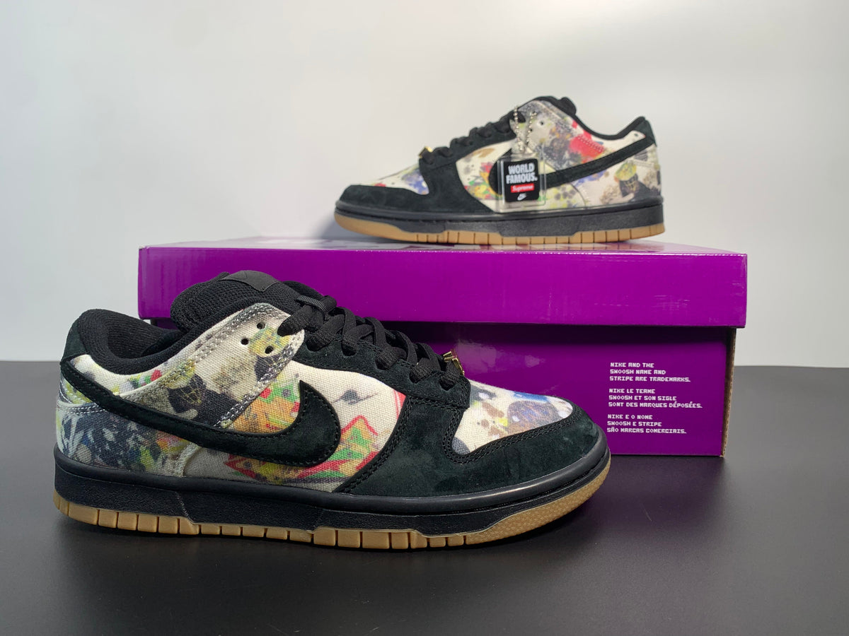 Supreme x Nike SB Dunk Low “Rammellzee” FD8778-001 - View 10