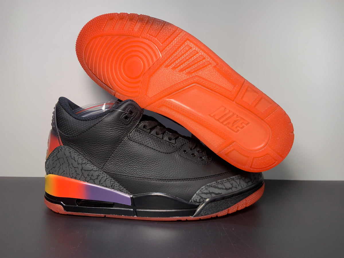 Air Jordan 3 x J Balvin ‘Rio’ FN0344-001 - Angle View 9