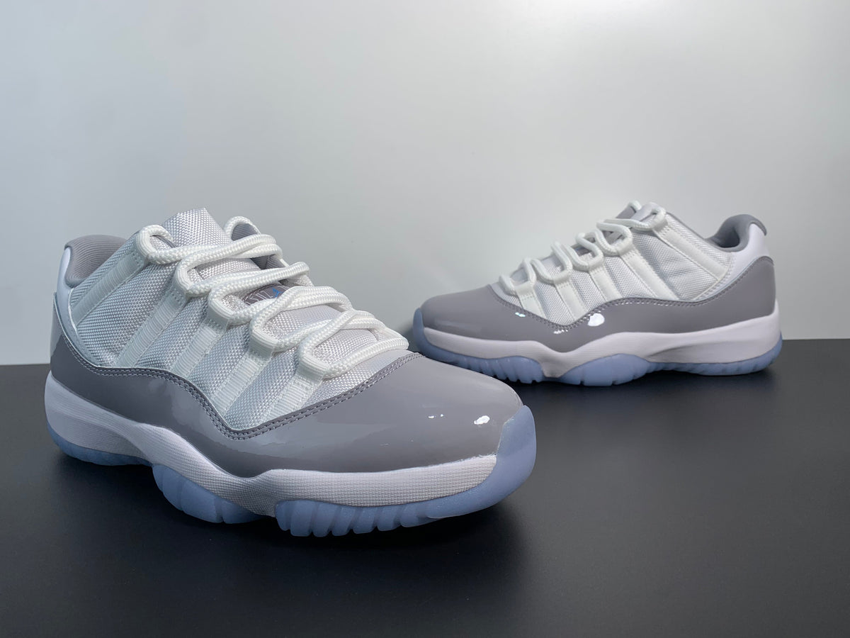 Air Jordan 11 Low Cement Grey AV2187-140 - Angle View 4