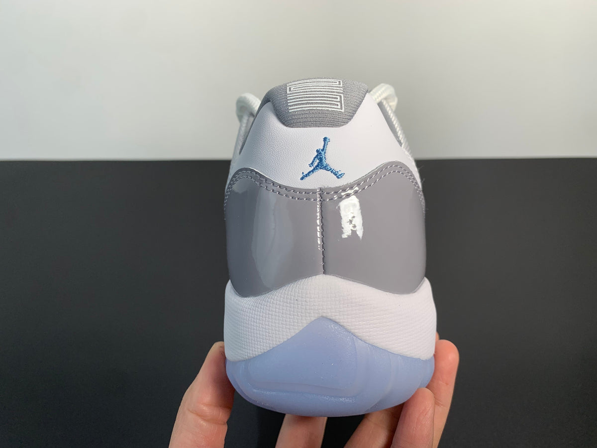 Air Jordan 11 Low Cement Grey AV2187-140 - Angle View 9