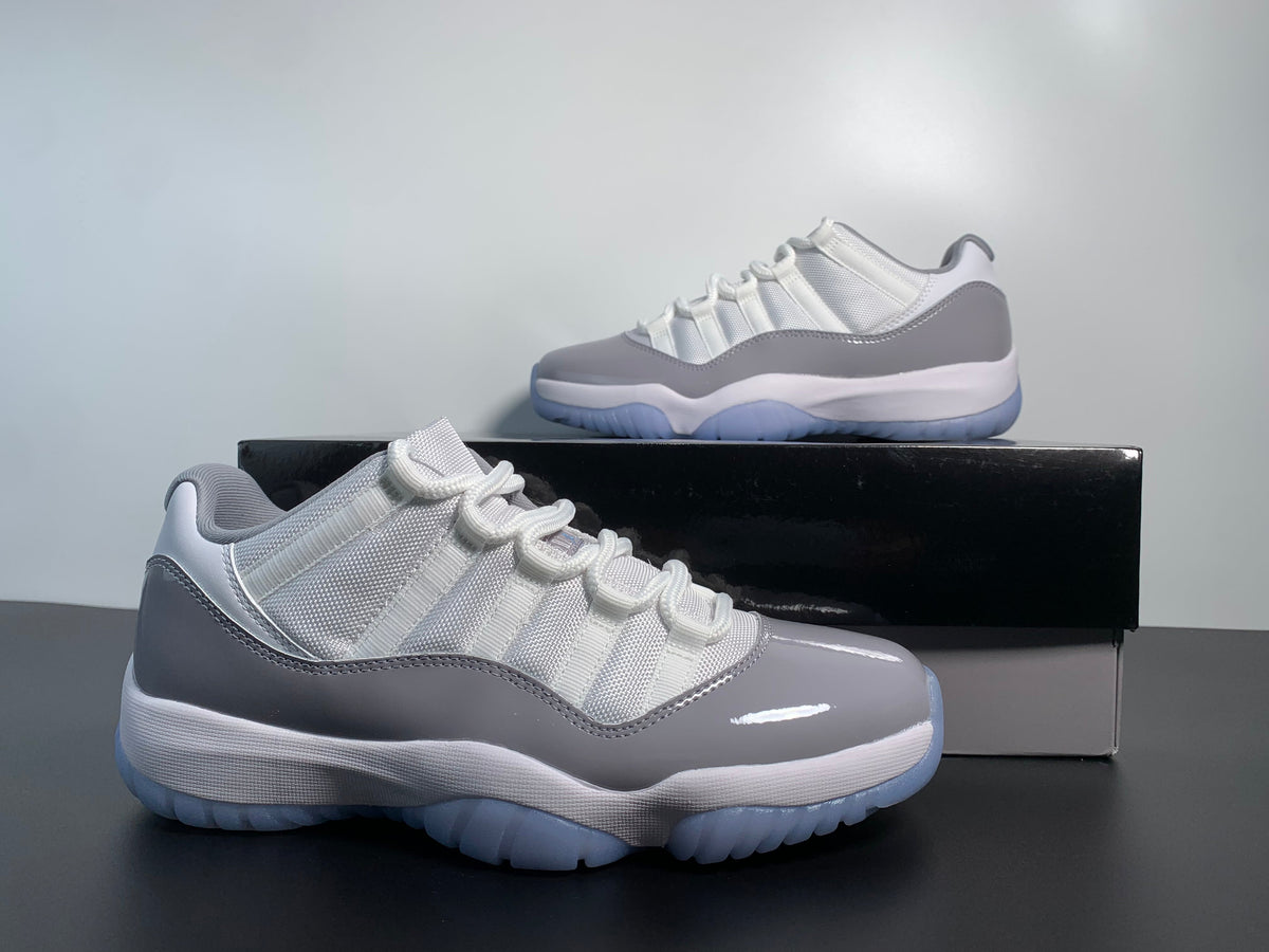 Air Jordan 11 Low Cement Grey AV2187-140 - Angle View 7