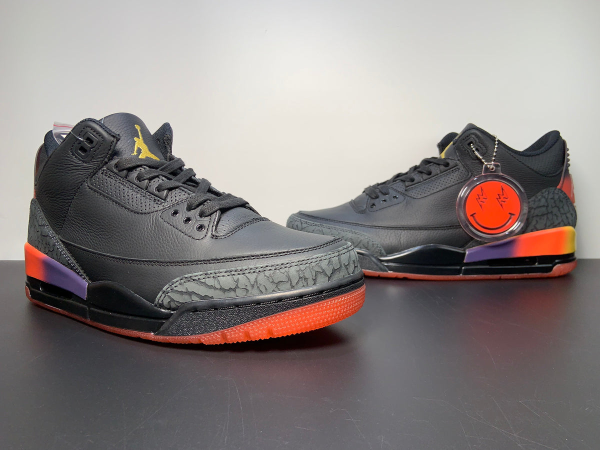 Air Jordan 3 x J Balvin ‘Rio’ FN0344-001 - Angle View 7