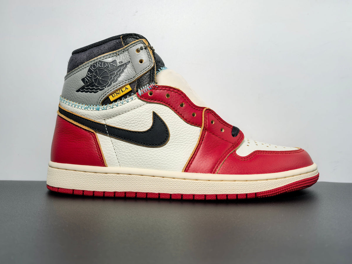 Air Jordan 1 High OG SP x Union ‘Varsity Red’ - Angle View 5