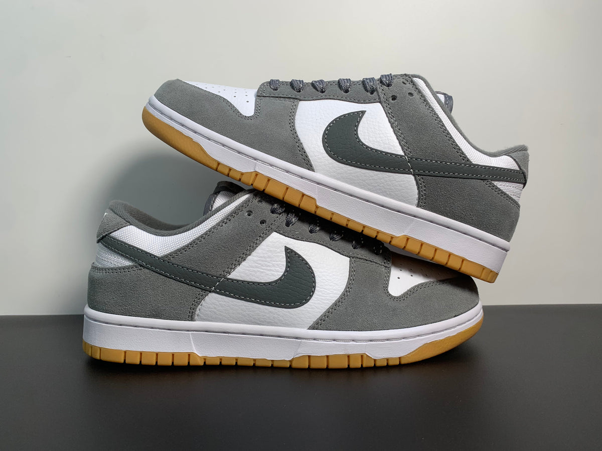 Nike Dunk Low Smoke Grey Gum 3M Swoosh FV0389-100 - View 5