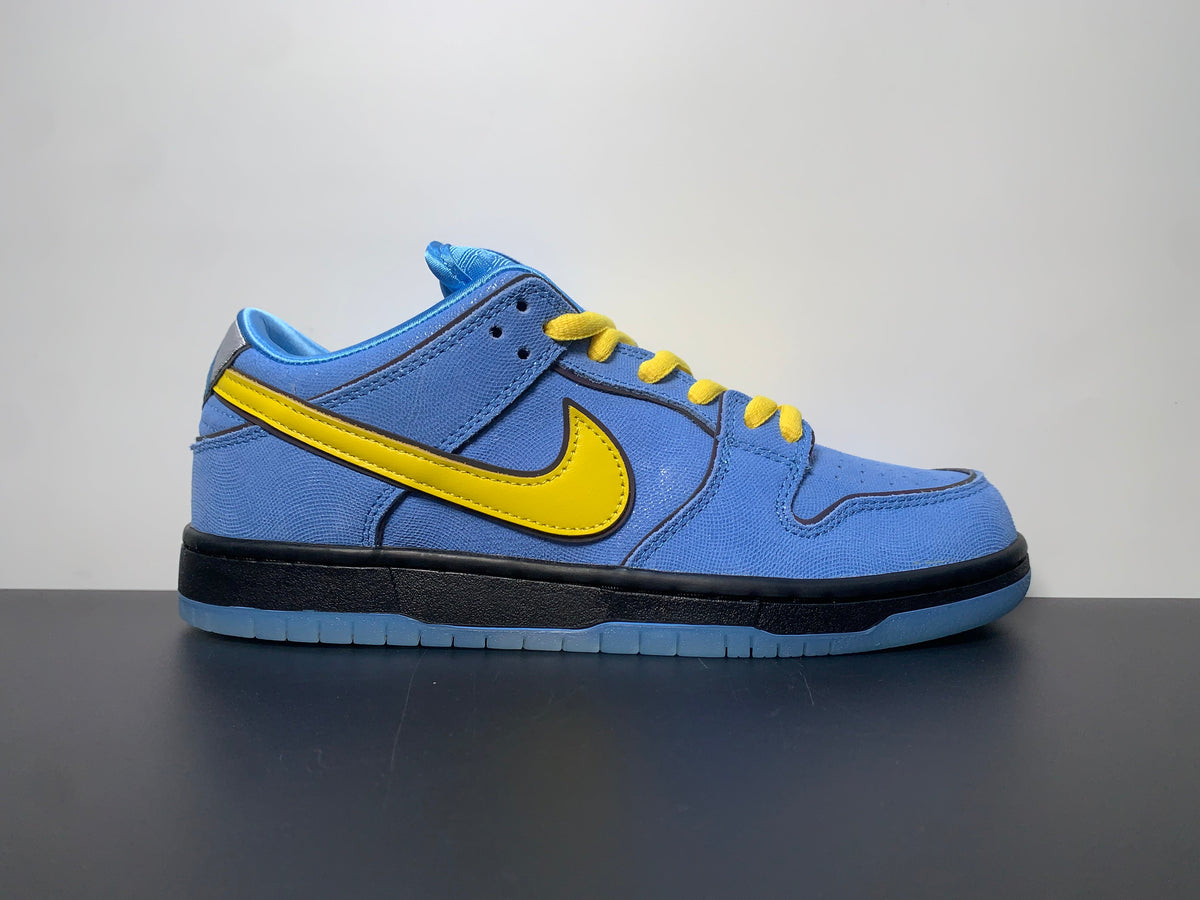 The Powerpuff Girls ✖️ Nike SB Dunk  low Prox QS “Bubbles” Blue Chill   FZ8320-400 - View 5