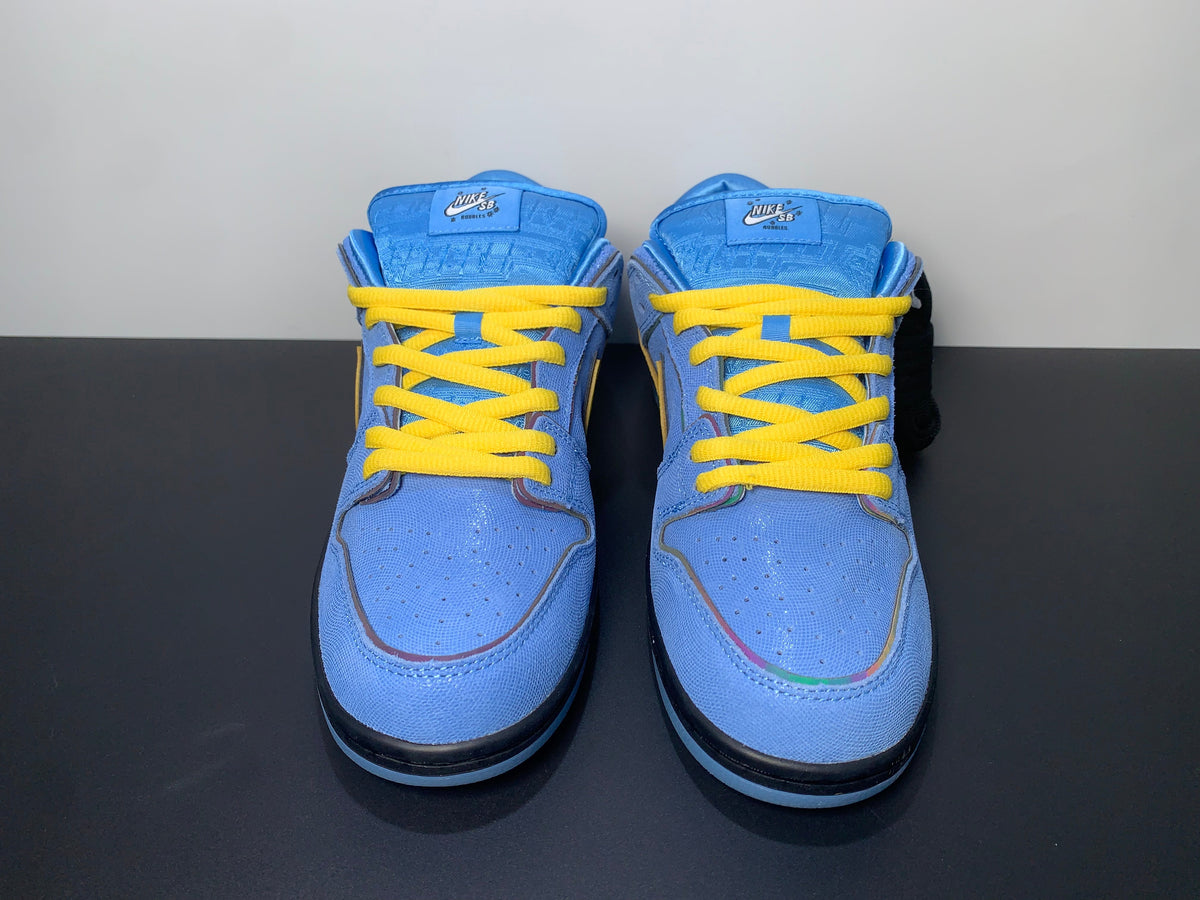 The Powerpuff Girls ✖️ Nike SB Dunk  low Prox QS “Bubbles” Blue Chill   FZ8320-400 - View 9