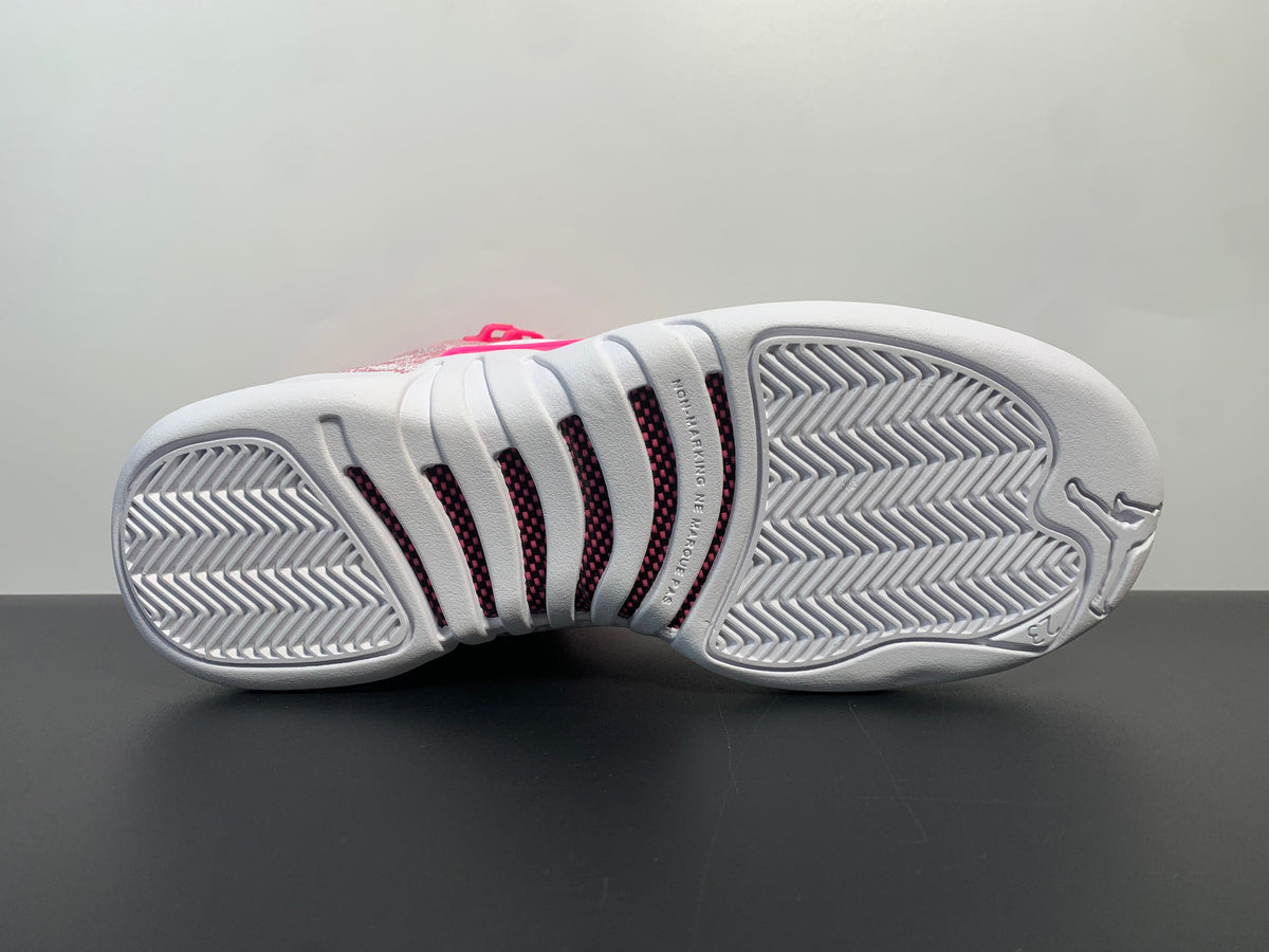 Air Jordan 12 Retro GS 'Arctic Pink' - Angle View 7