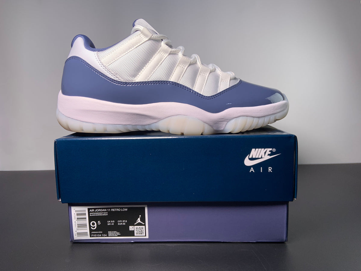 Air Jordan 11 Low “Diffused Blue” FV5104-104 - Angle View 8