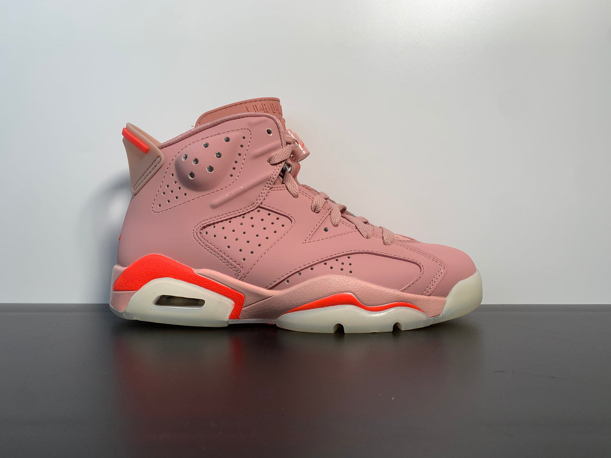 Womens WMNS Air Jordan 6 Retro NRG Rust Pink CI0550-600 - Main View