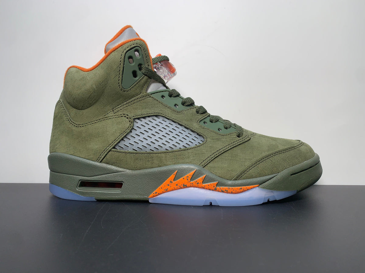 Nike Air Jordan 5 Retro Olive Solar Orange DD0587-308 - Main View