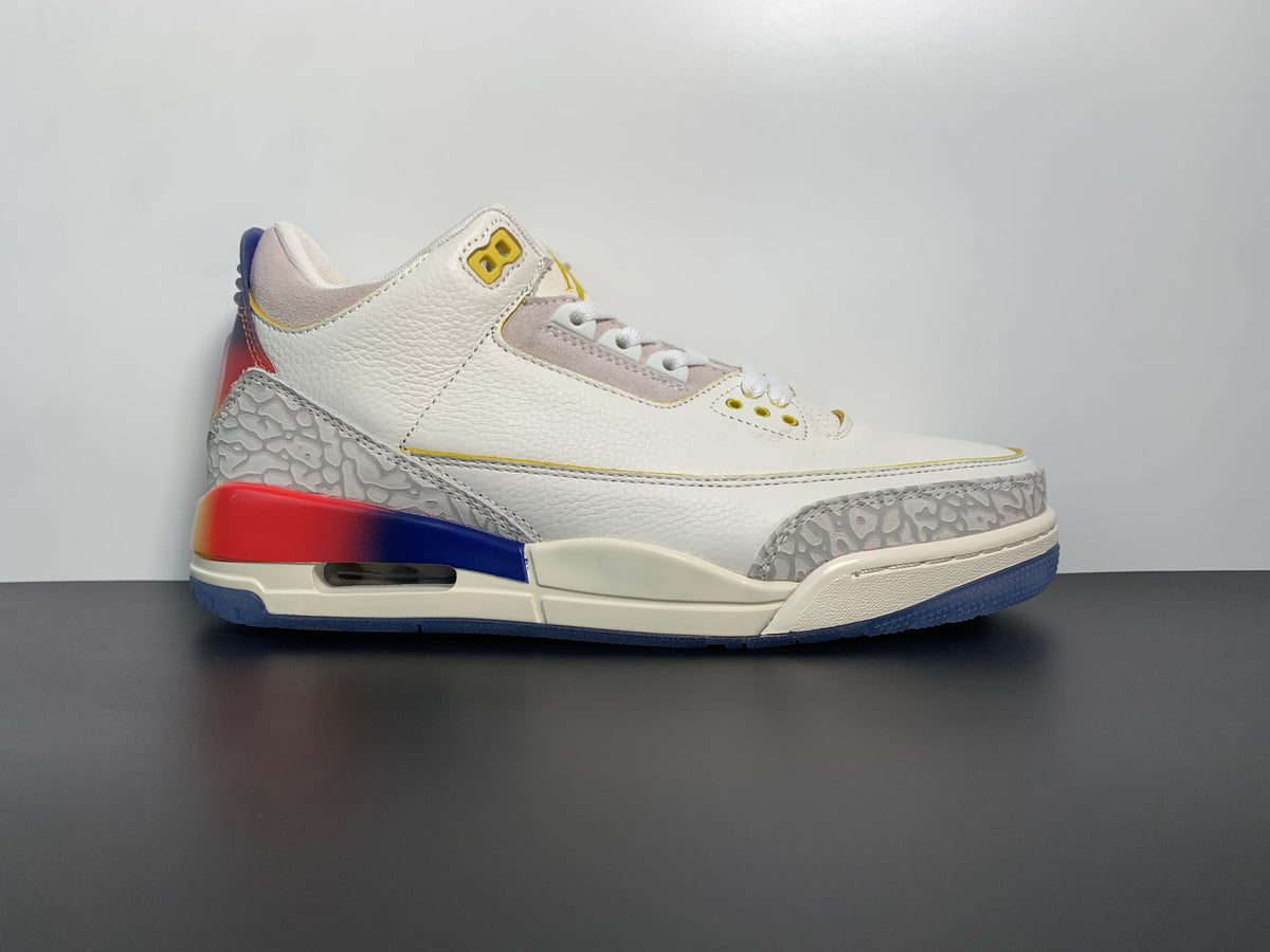 Air Jordan 3 Retro SP x J Balvin ‘Medelln Sunset’  FN0344-901 - Angle View 5