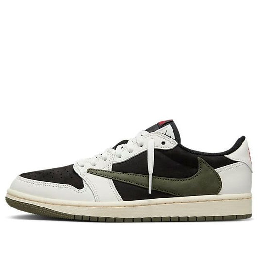 Air Jordan 1 Retro Low OG SP x Travis Scott ‘Medium Olive’ DM7866-200 - Main View