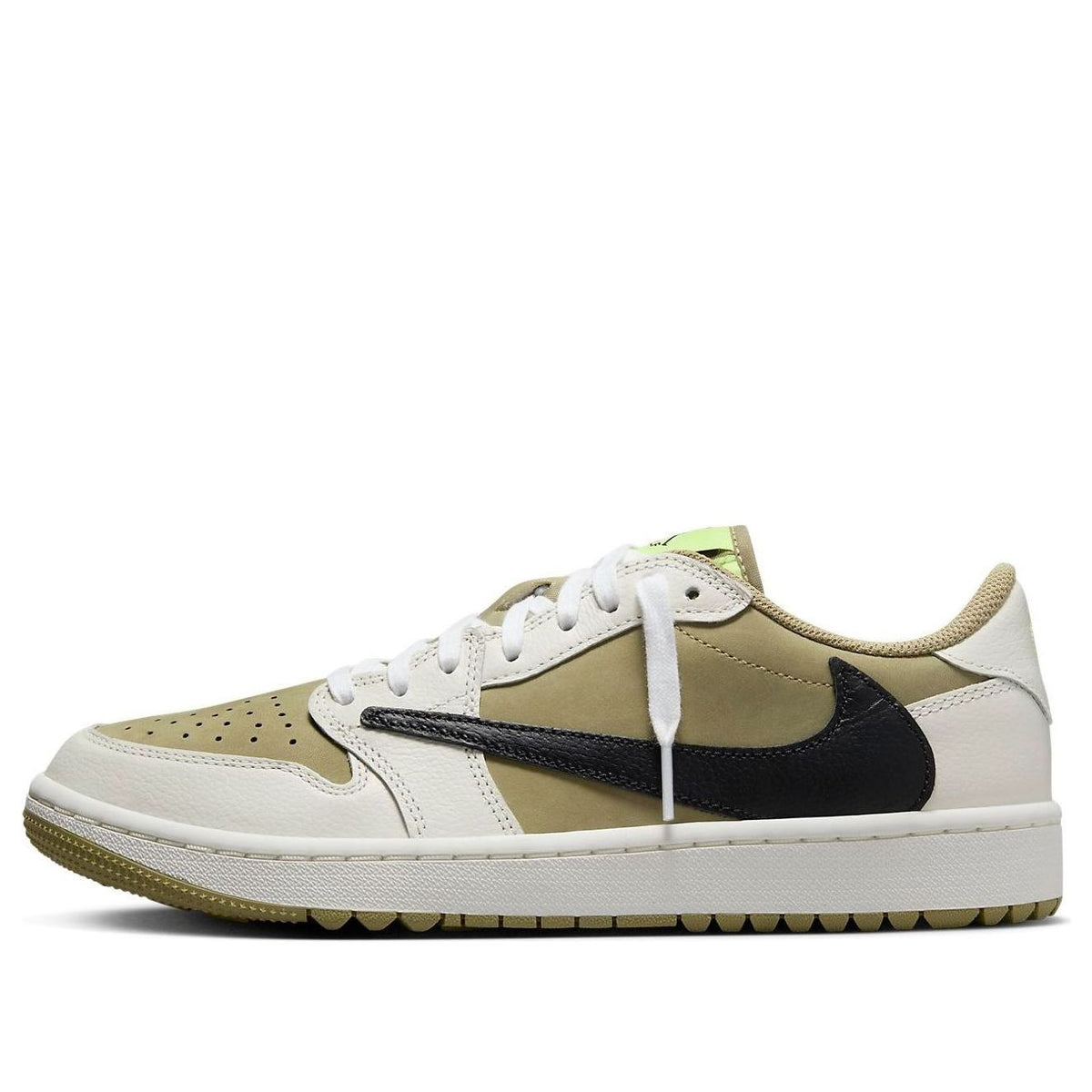 Air Jordan 1 Low Golf x Travis Scott ‘Neutral Olive’ - Main View
