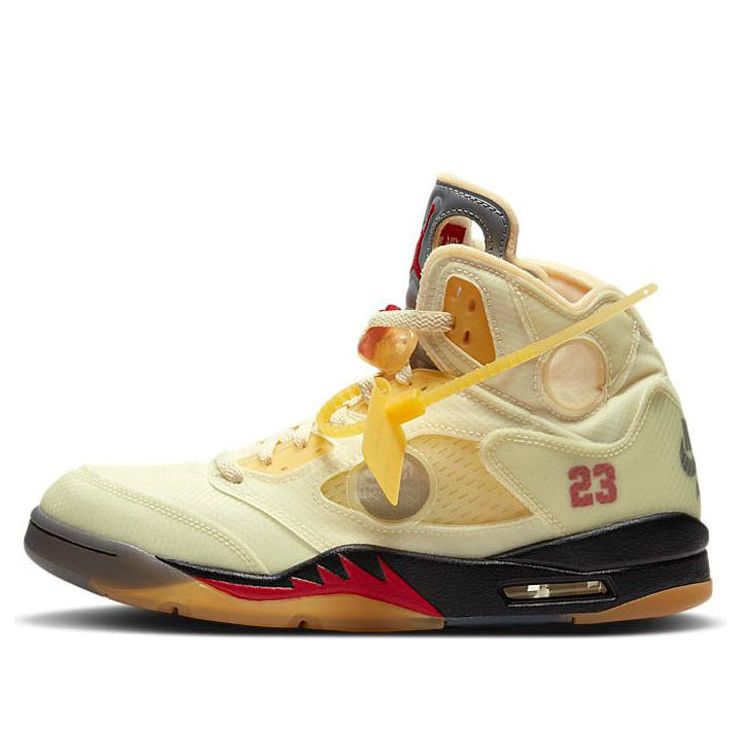 Air Jordan 5 Retro SP Off-White - Sail DH8565-100 - Main View