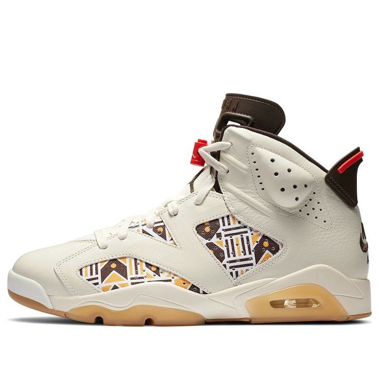 Air Jordan 6 Retro Quai 54 - Sail Gum CZ4152-100 - Main View
